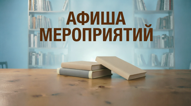 Афиша мероприятий на август 1